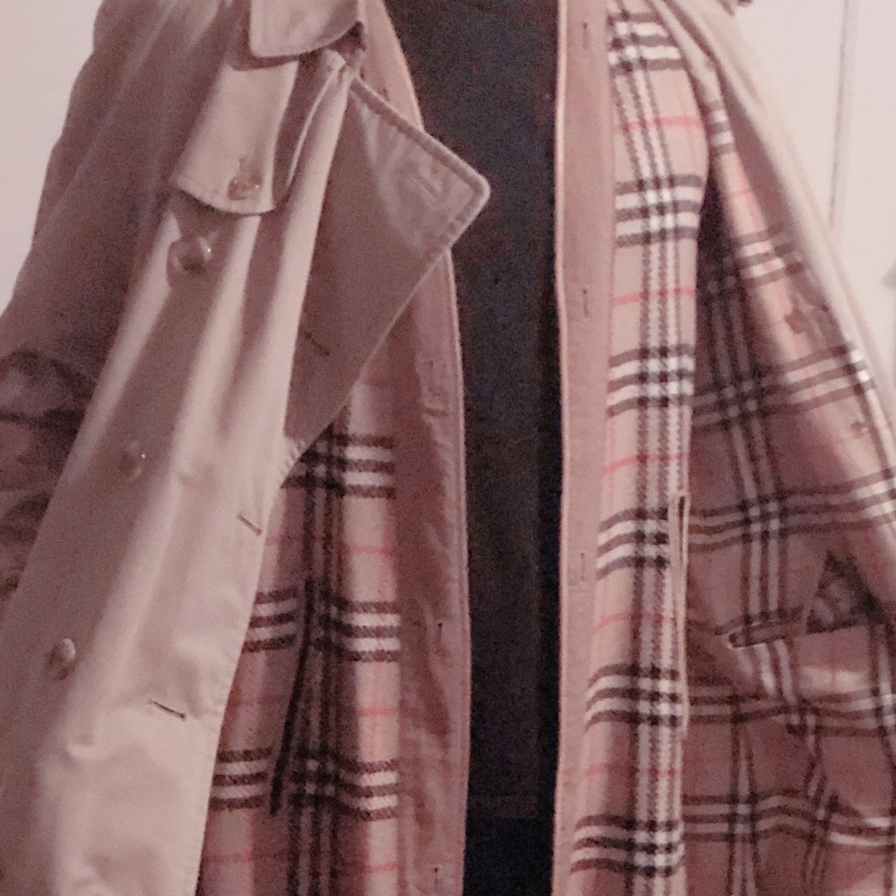 🧥 Burberry Trench Raincoat w/Interior Wool Vest🧥